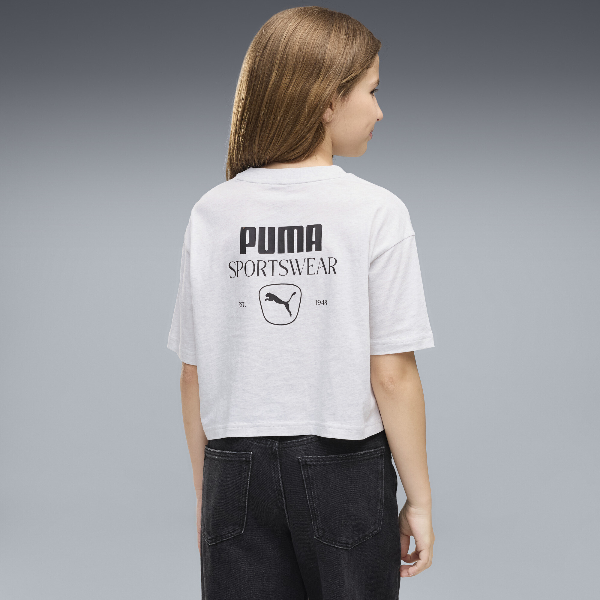 Футболка Puma Class Relaxed Cropped Graphic (69484905) - фото