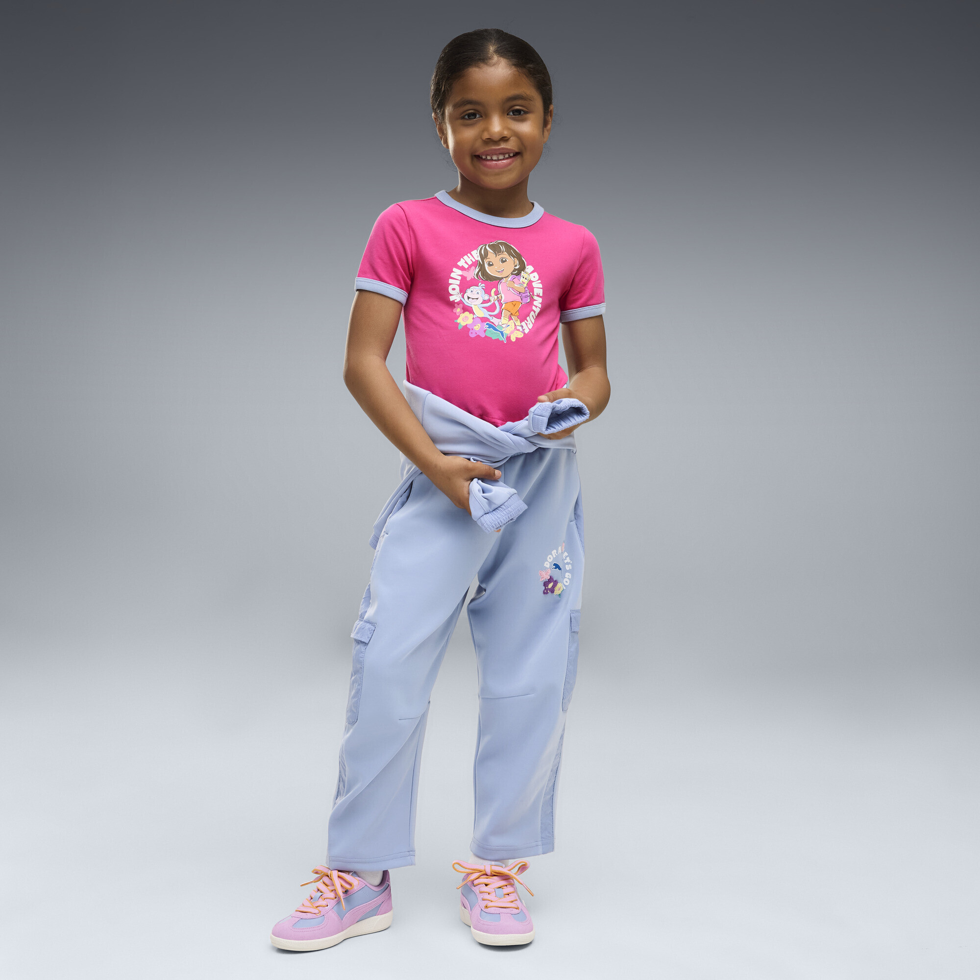 Футболка Puma x Dora The Explorer Slim Tee (63762360) - фото