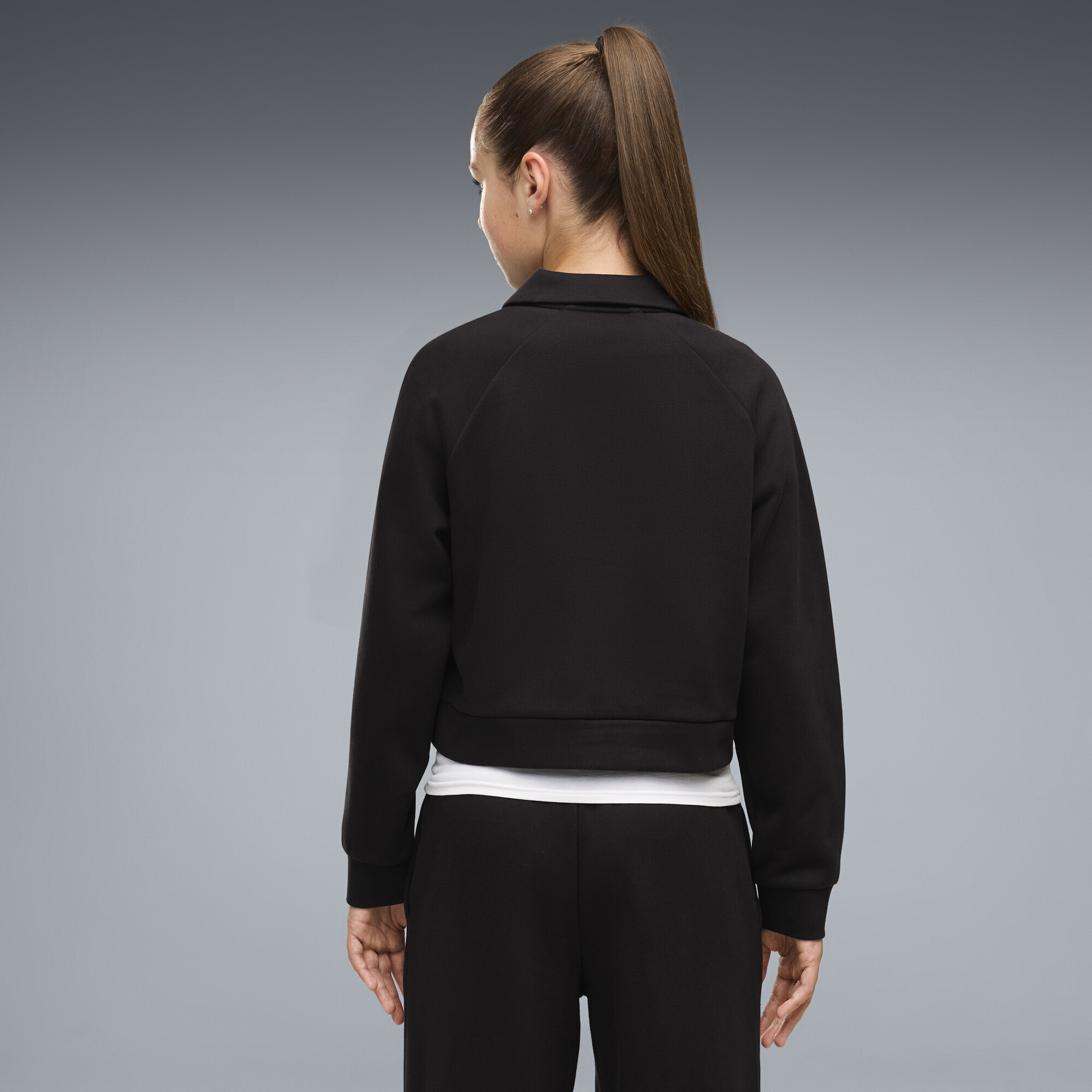 Толстовка Puma Class Relaxed Cropped Fleece (69485101) - фото
