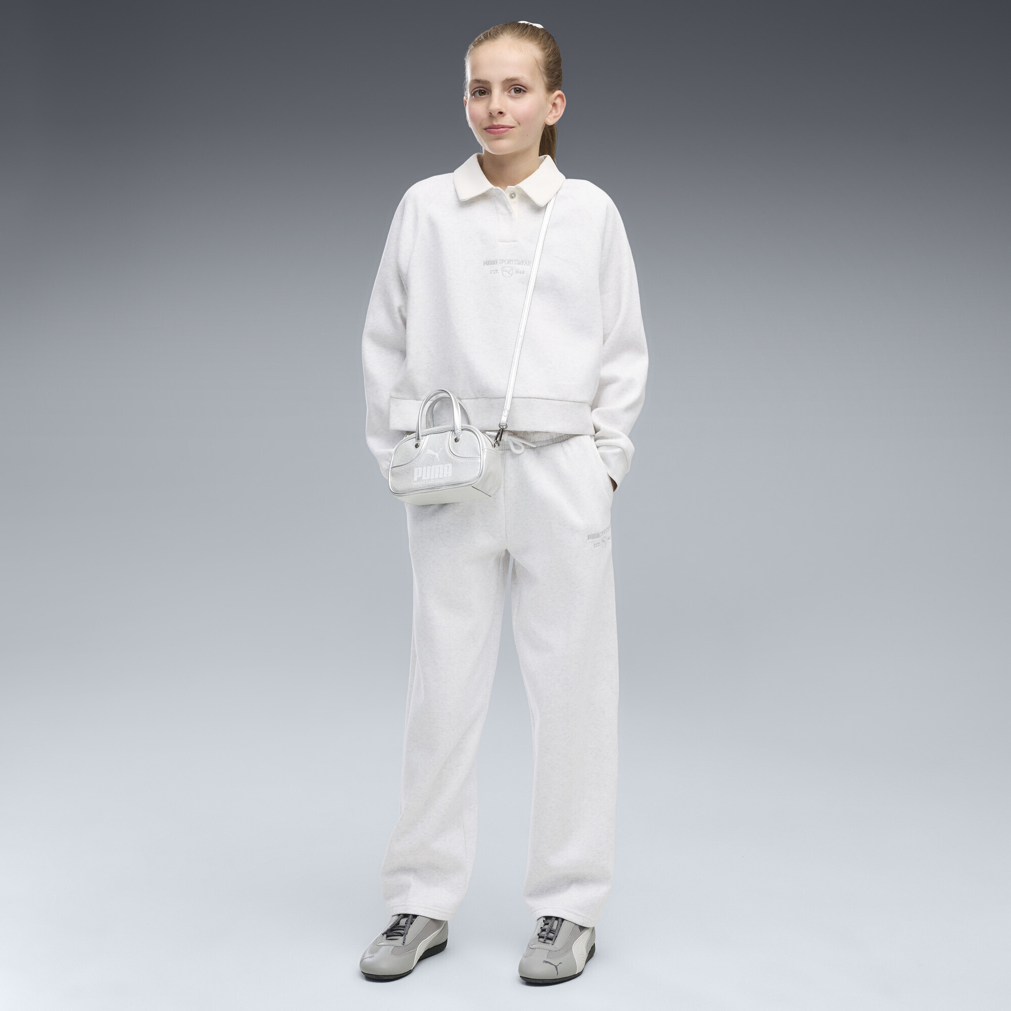 Толстовка Puma Class Relaxed Cropped Fleece (69485105) - фото