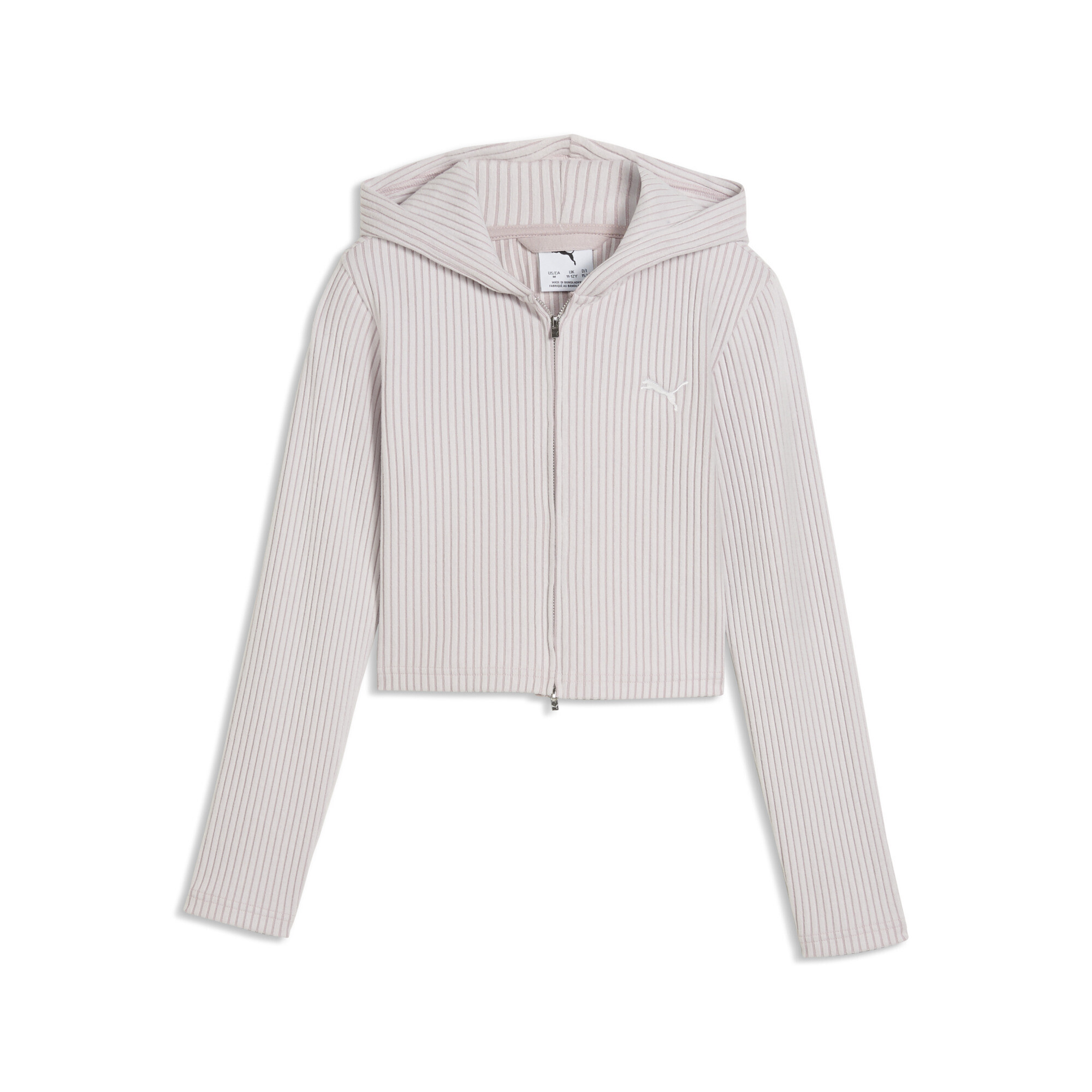 Толстовка Puma Ess Slim Ribbed Full-Zip Soft Touch (63780049) - фото
