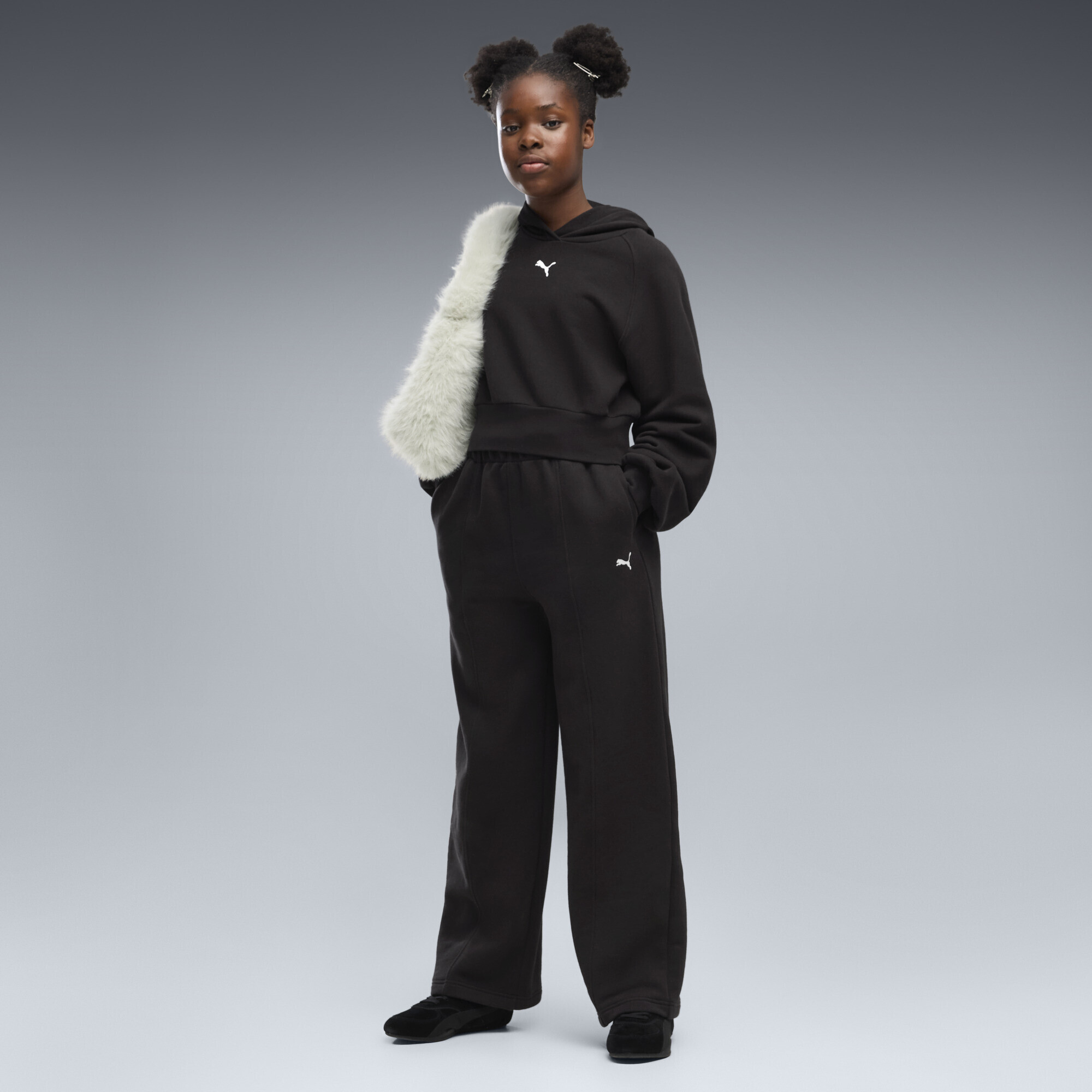 Штани Puma Ess Relaxed Slouchy Pintuck (63780301) - фото