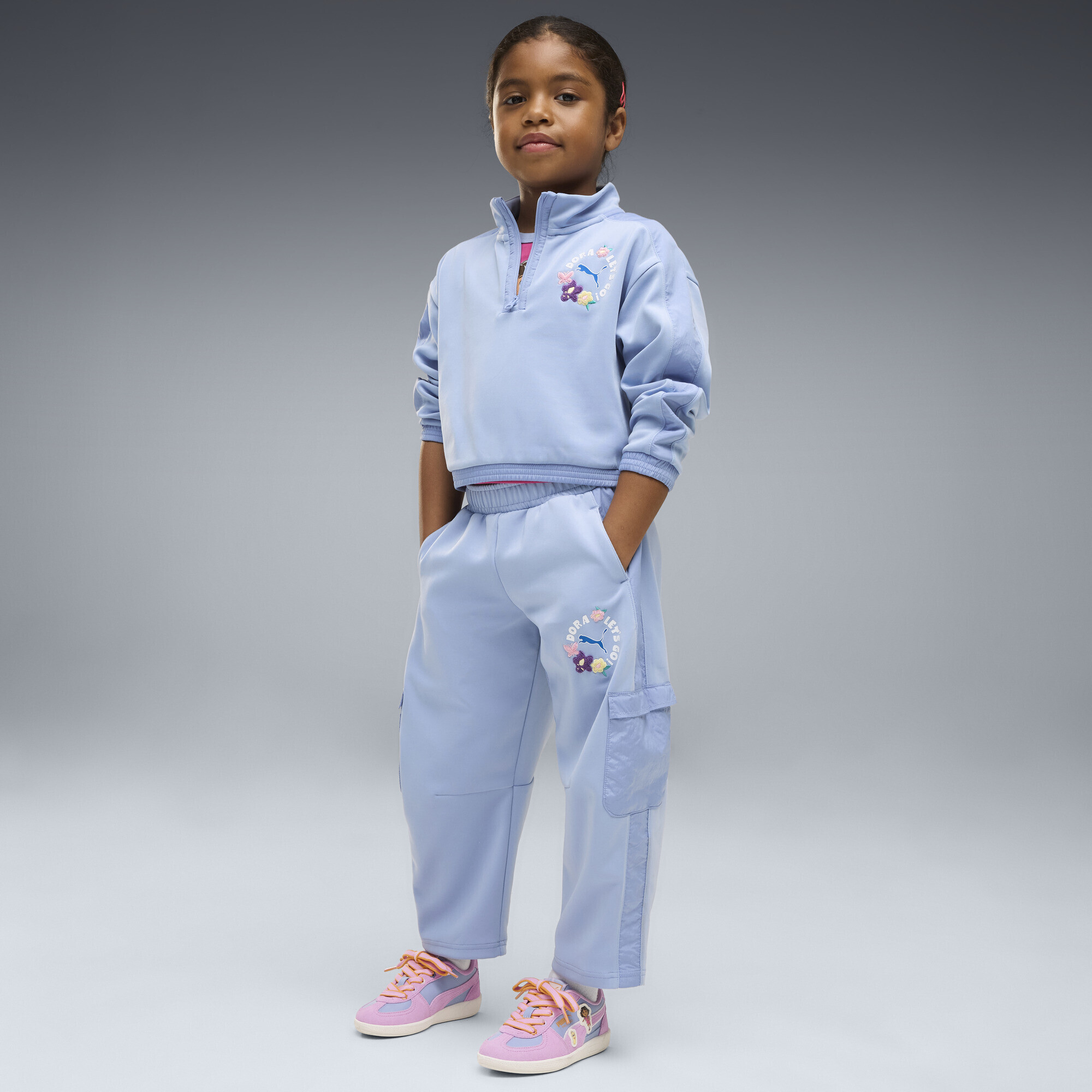 Штани Puma x Dora The Explorer T7 Relaxed Barrel (63763638) - фото
