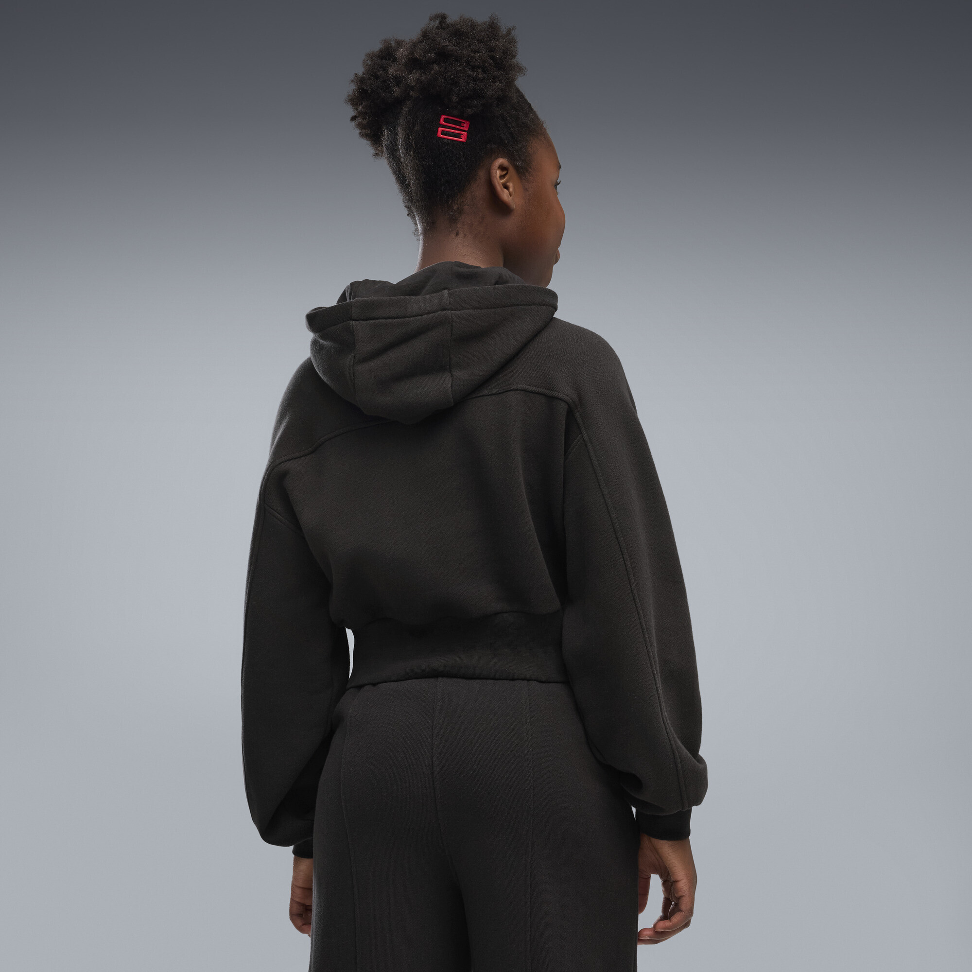 Толстовка Puma Ess Relaxed Cropped Balloon Sleeve (63780101) - фото