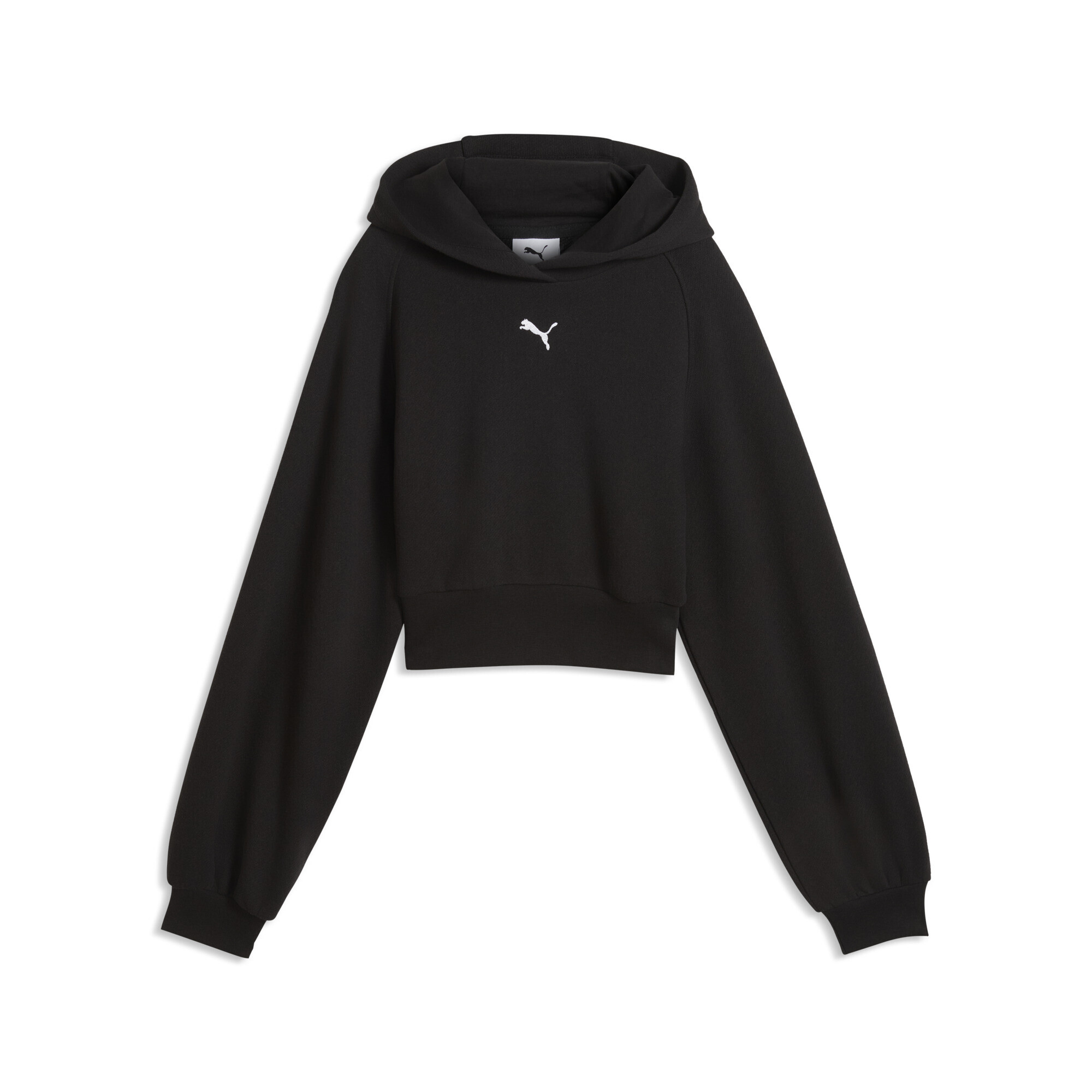 Толстовка Puma Ess Relaxed Cropped Balloon Sleeve (63780101) - фото