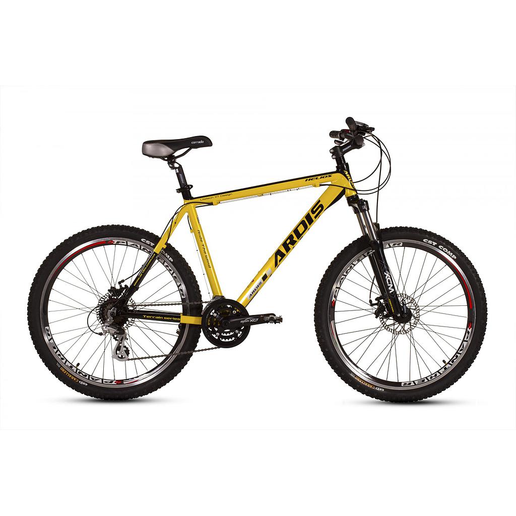Велосипед АРДИС 26 МТВ HELIOS (2015) рама 19 (желтый) - фото