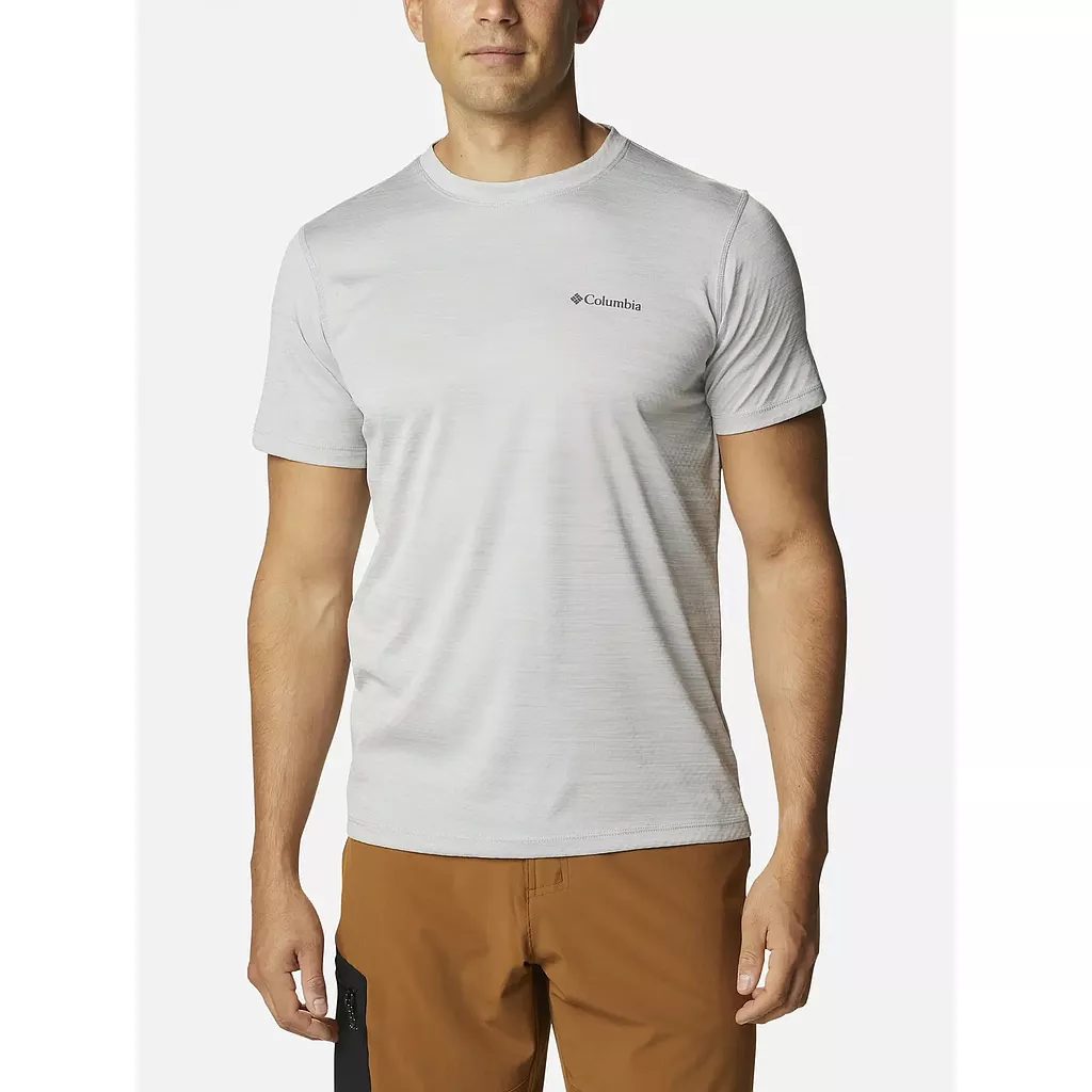 1533313-039 Футболка чоловіча Zero Rules™ Short Sleeve Shirt світло-сірий - фото