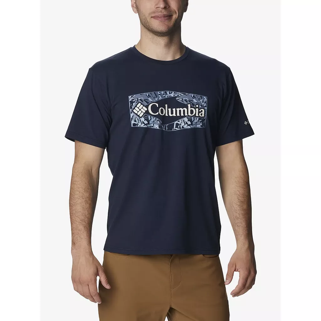 Футболка  Columbia Men's Sun Trek™ Short Sleeve Graphic Tee (1931171-470) - фото