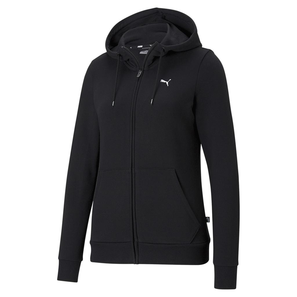  Толстовка ESS Full-Zip Hoodie Puma Black-CAT  58681351 - фото