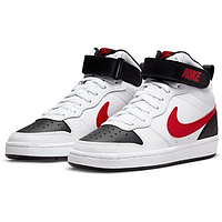 Кеди NIKE Court Borough Mid 2 Gs (CD7782110)