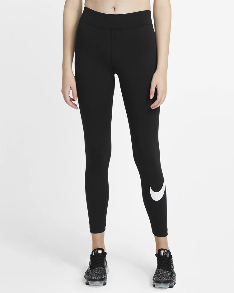 Легінси NIKE Damen Leggings Sportswear Essential Swoosh (CZ8530010) - фото