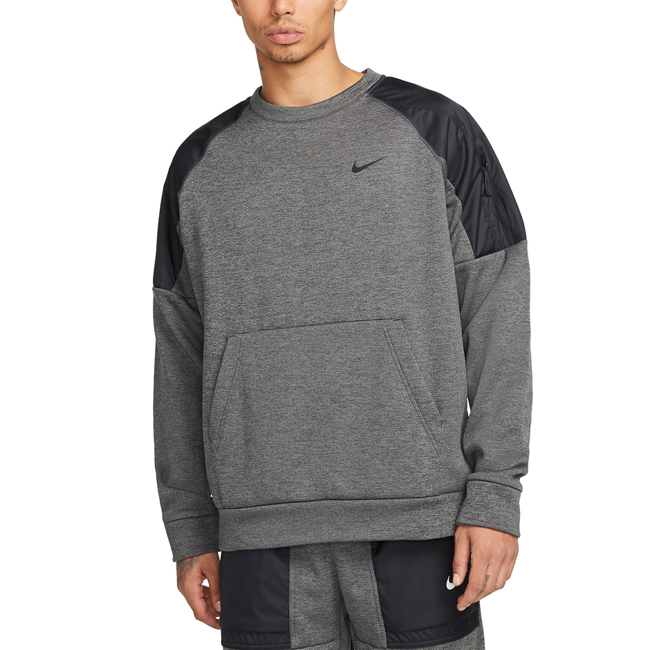 Толстовка NIKE Sweater Therma-Fit Novelty Crew (DQ4854071) - фото