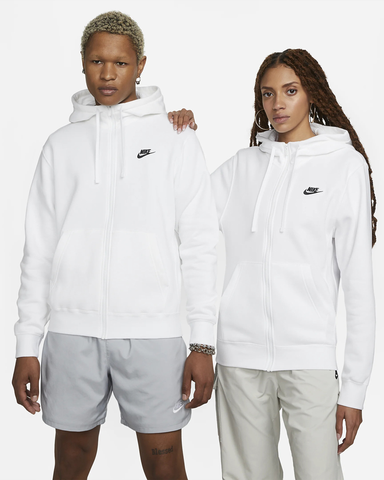 Толстовка NIKE M Nsw Club Hoodie Fz Bb (BV2645100) - фото