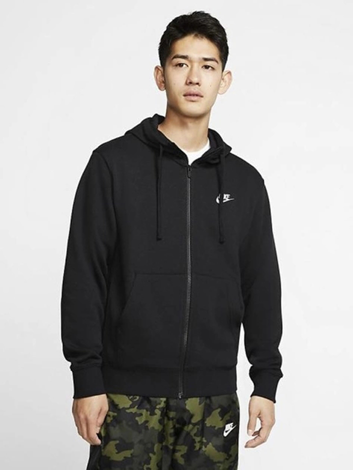Толстовка NIKE M Nsw Club Hoodie Fz Ft (BV2648010) - фото