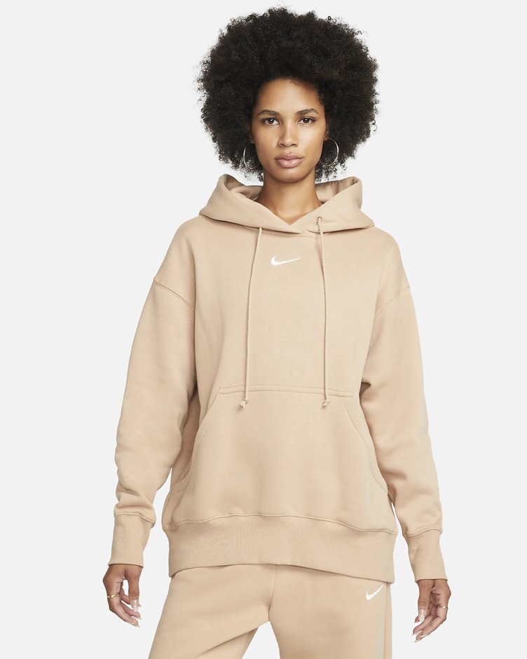 Толстовка NIKE W Nsw Style Flc Po Hoodie Os (DQ5860200) - фото