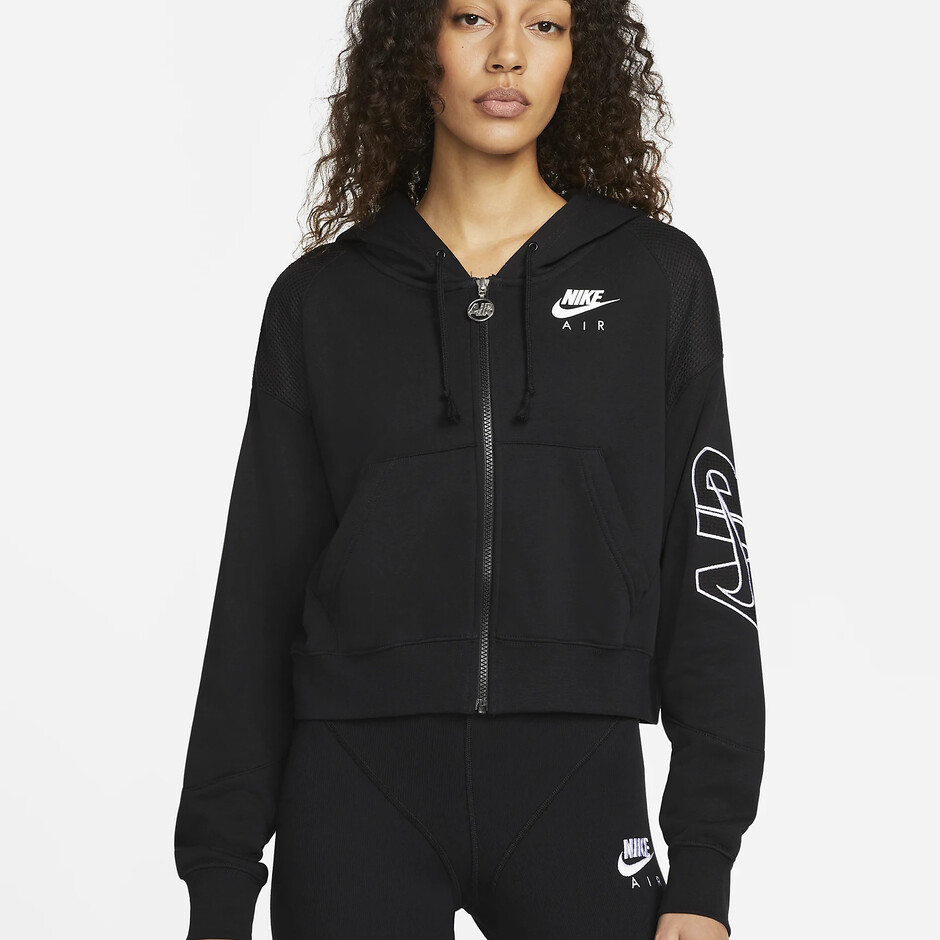 Толстовка Nike Air Oversized Full-Zip Fleece (DM6063010) - фото