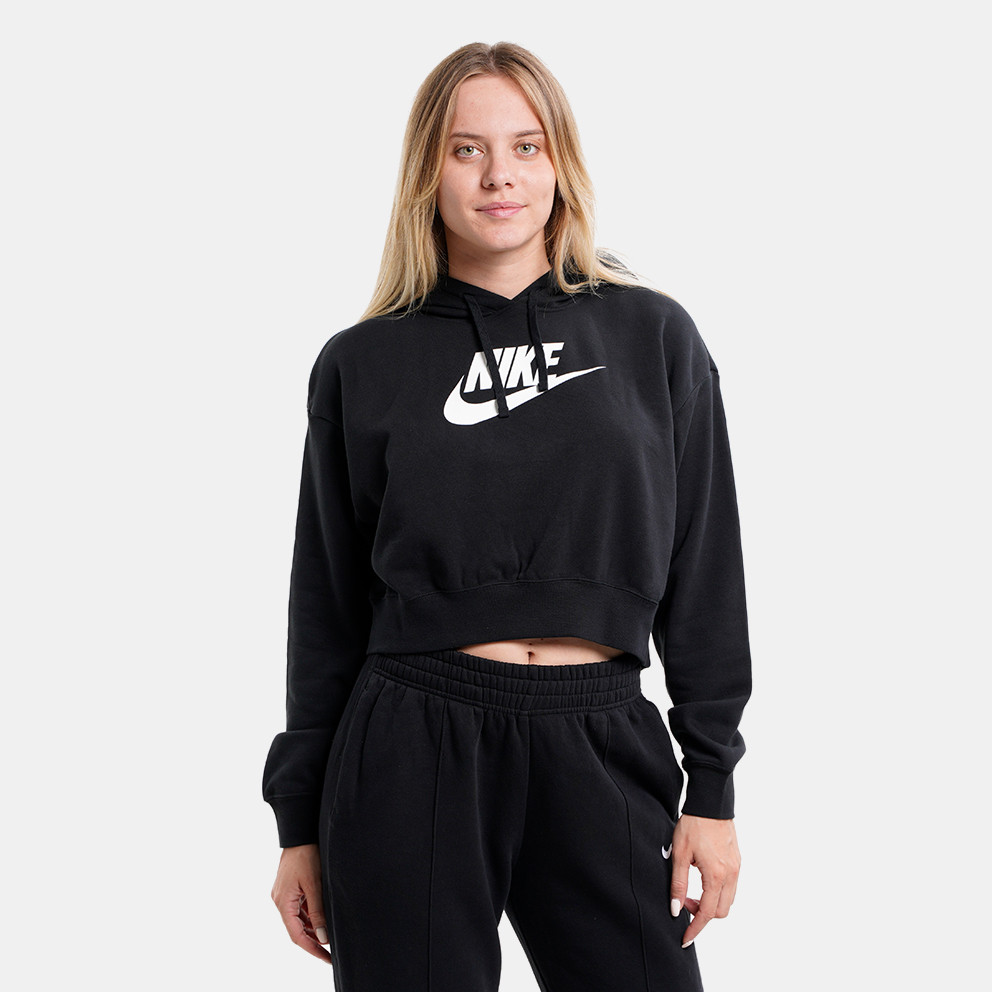 Толстовка NIKE W Nsw Club Flc Gx Crop Hdy (DQ5850010) - фото