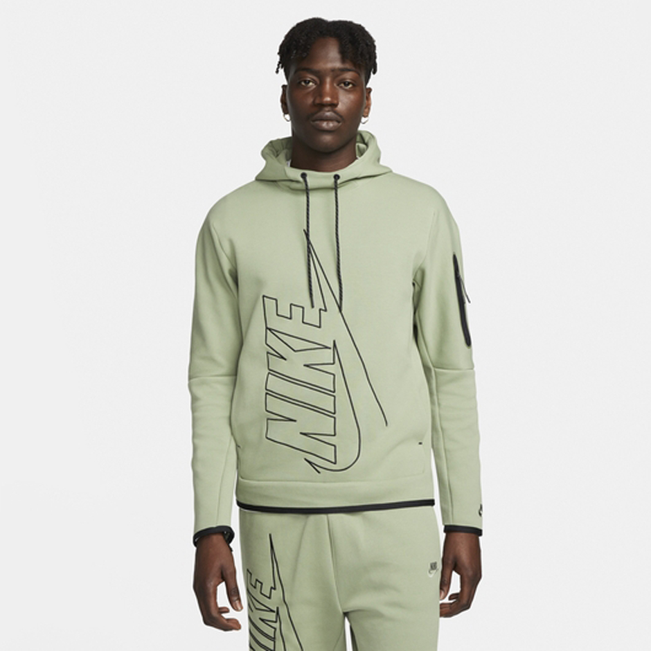 Толстовка Nike Tech Fleece Pullover Graphic (DX0577386) - фото