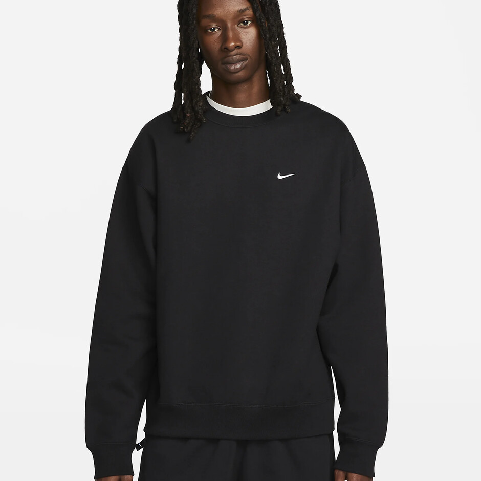Толстовка Nike Solo Swoosh Fleece Crew (DX1361010) - фото