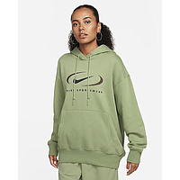 Толстовка Nike W Nsw Flc Os Po Hdy Swsh (FN7698386)