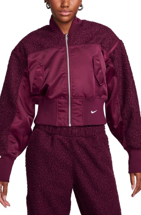 Олімпійка NIKE W Nsw Clcctn Shrpa Bmbr Mbrshp (FB8778610) - фото