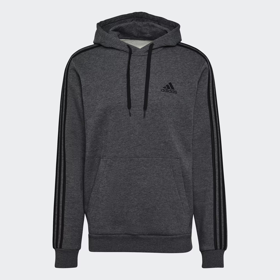 Толстовка ADIDAS Hoodie 3 Stripes Fleece (GK9082) - фото