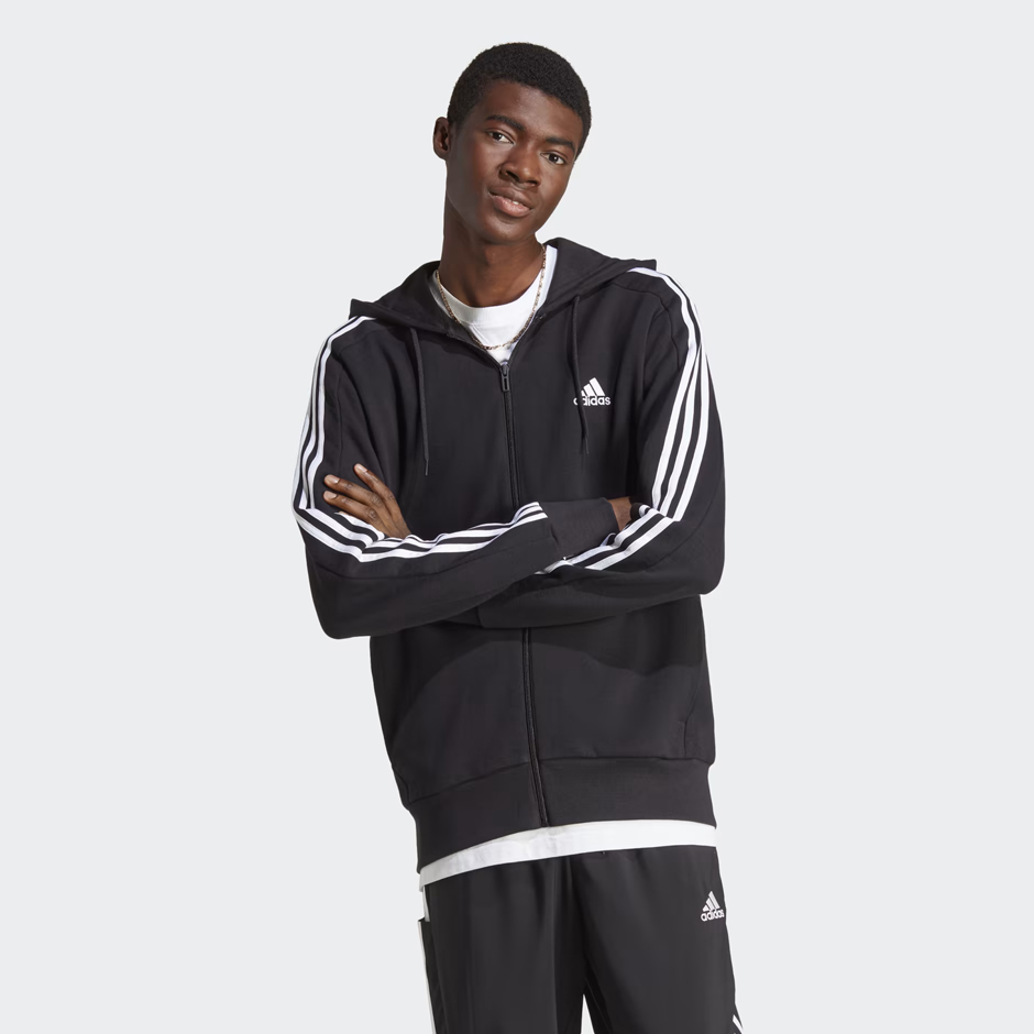 Толстовка ADIDAS Essentials French Terry 3S (IC0433) - фото