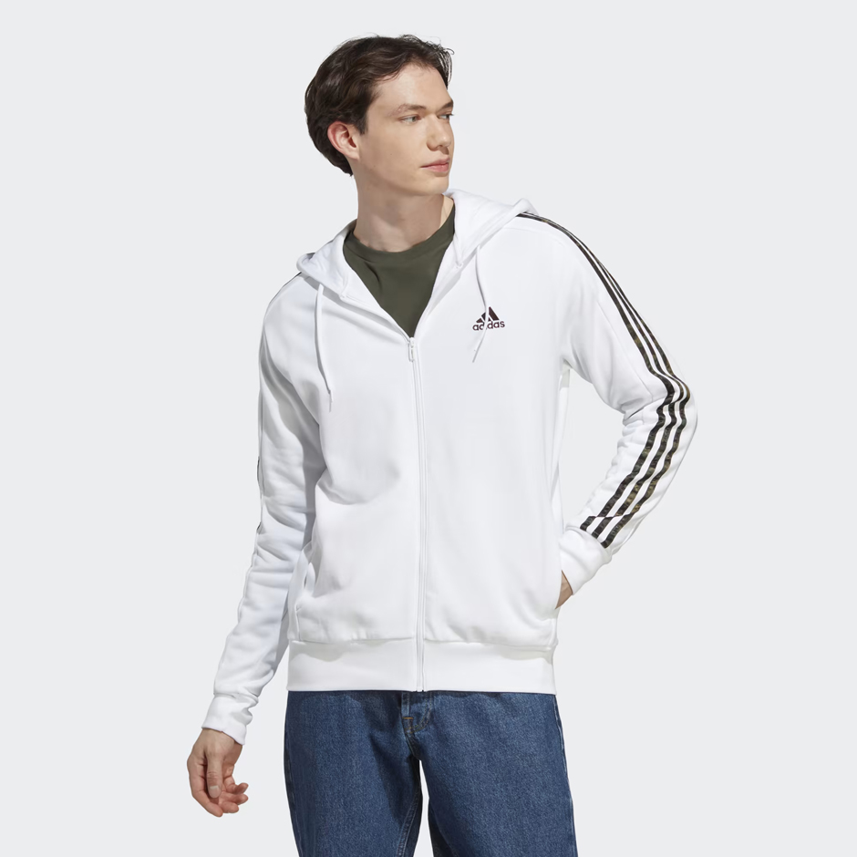 Толстовка ADIDAS Essentials 3 Stripes (IC9836) - фото