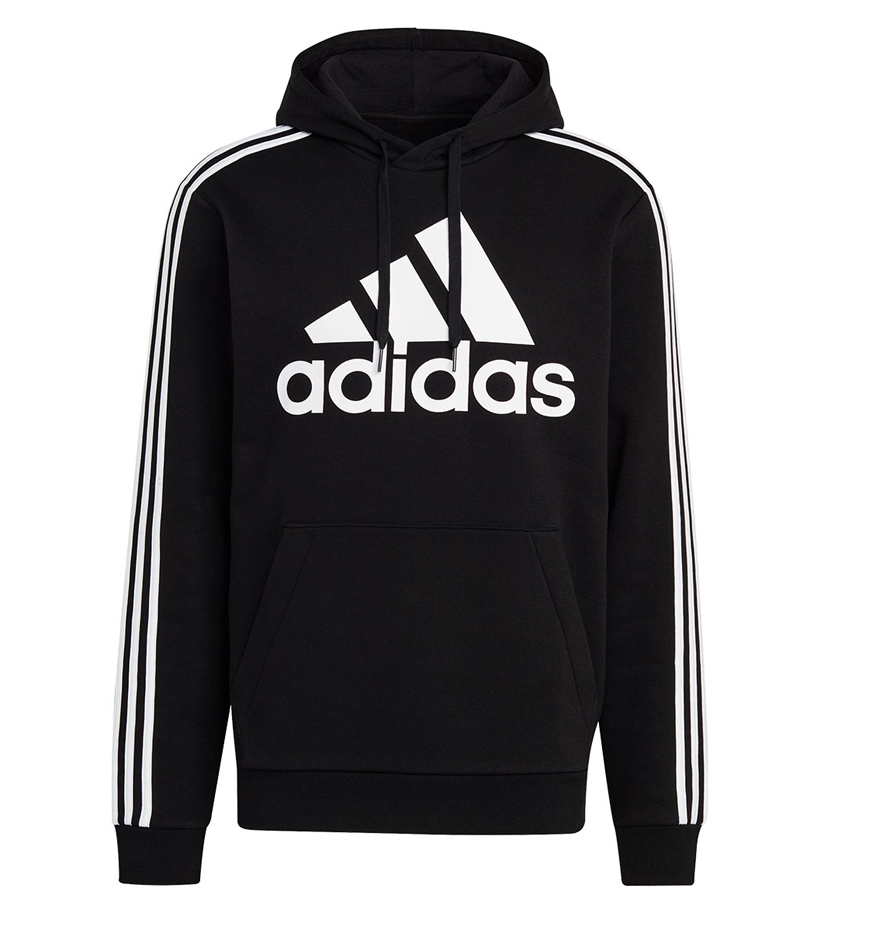 Толстовка ADIDAS Hoodie Box Logo 3S Fleece (H14641) - фото