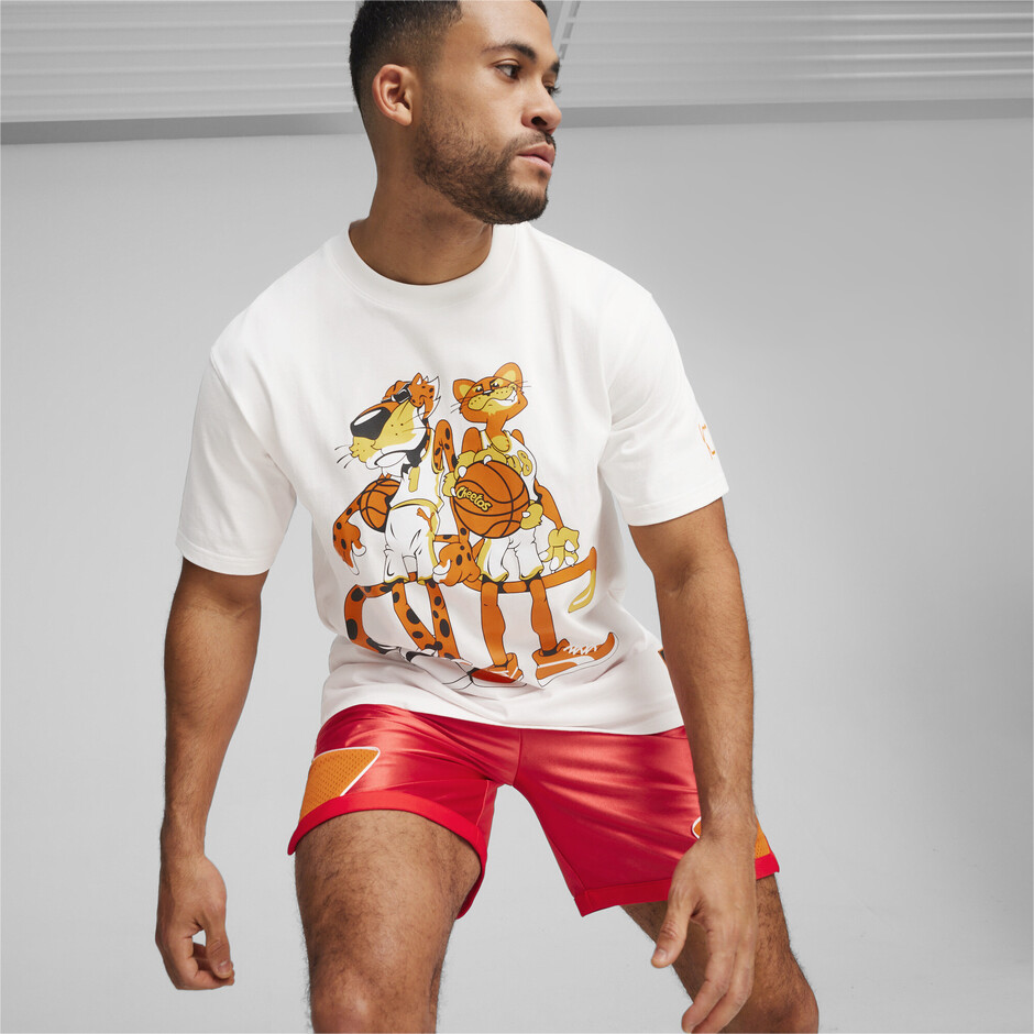 Футболка Puma Hoops X Cheetos Tee 1 (62587201) - фото