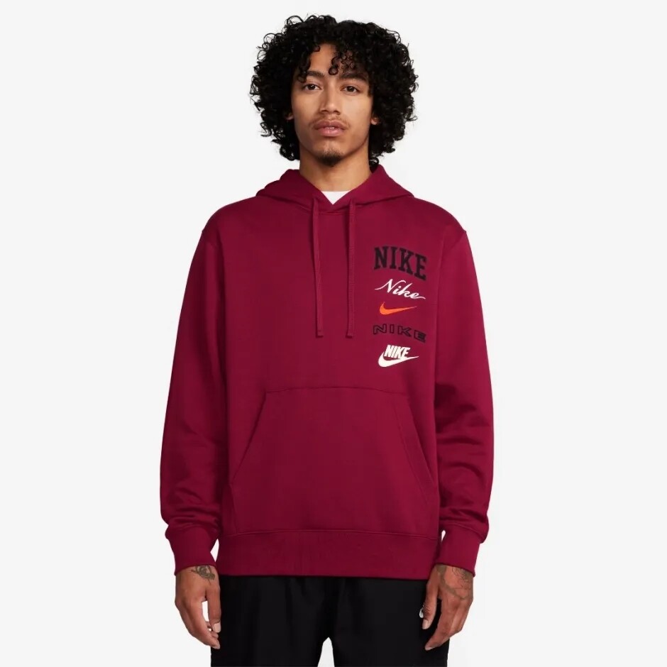 Толстовка Nike Club Fleece Stack GX Pullover (FN2634677) - фото