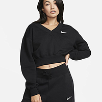 Толстовка W Nsw Phnx Flc Crop Vneck