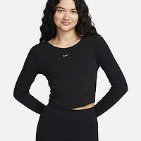 Футболка Nike Chill Knit Mini-Rib Top Long-Sleeve (FN3661010)