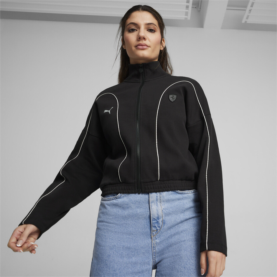 Толстовка Puma Ferrari Style Crew|Hoddie Wmn (62383301) - фото