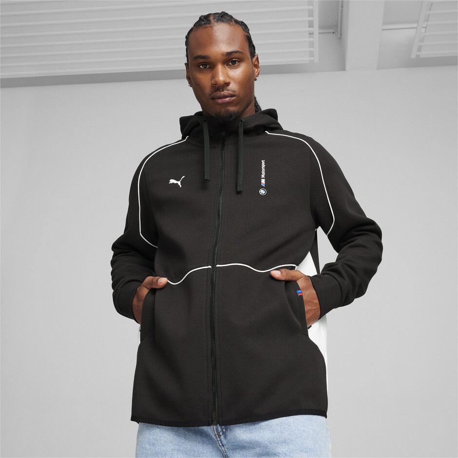 Толстовка Puma Bmw Mms Hooded Sweat Jacket (62414401) - фото