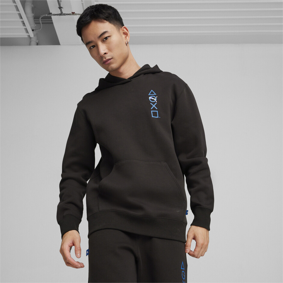Толстовка Puma X Playstation Graphic Hoodie Dk (62467801) - фото