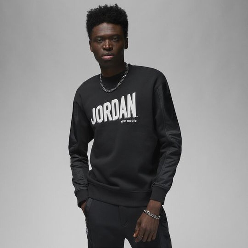 Толстовка Jordan Flt Mvp Gfx Flc Crew (DV7588010) - фото