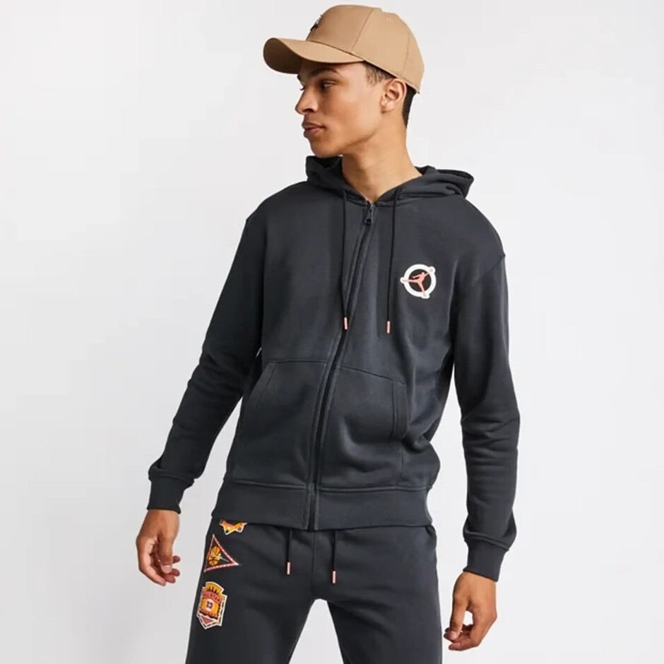 Толстовка Jordan Flight MVP Fleece Full-zip (DX9708045) - фото