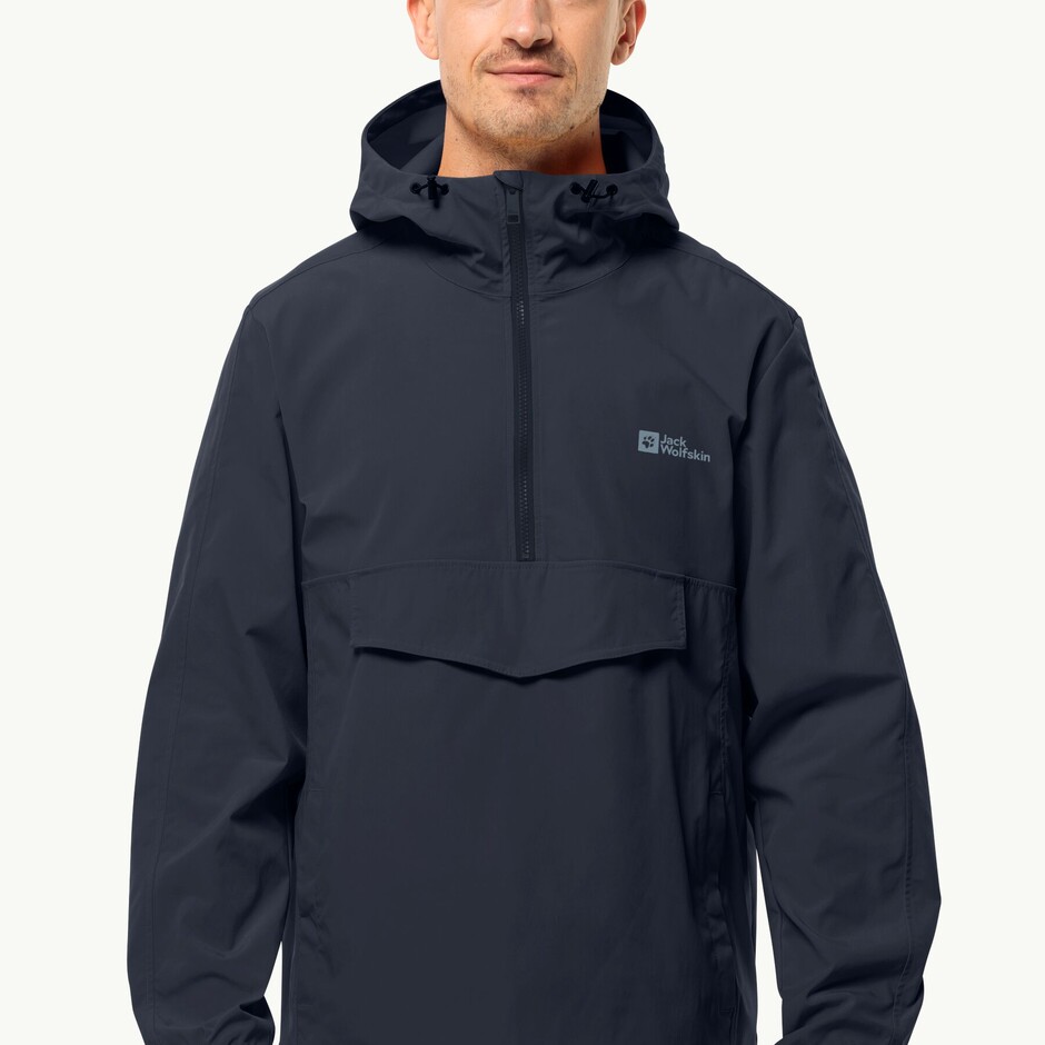 Вітровка Jack Wolfskin Desert Wind Overhead M (1307841_1010) - фото