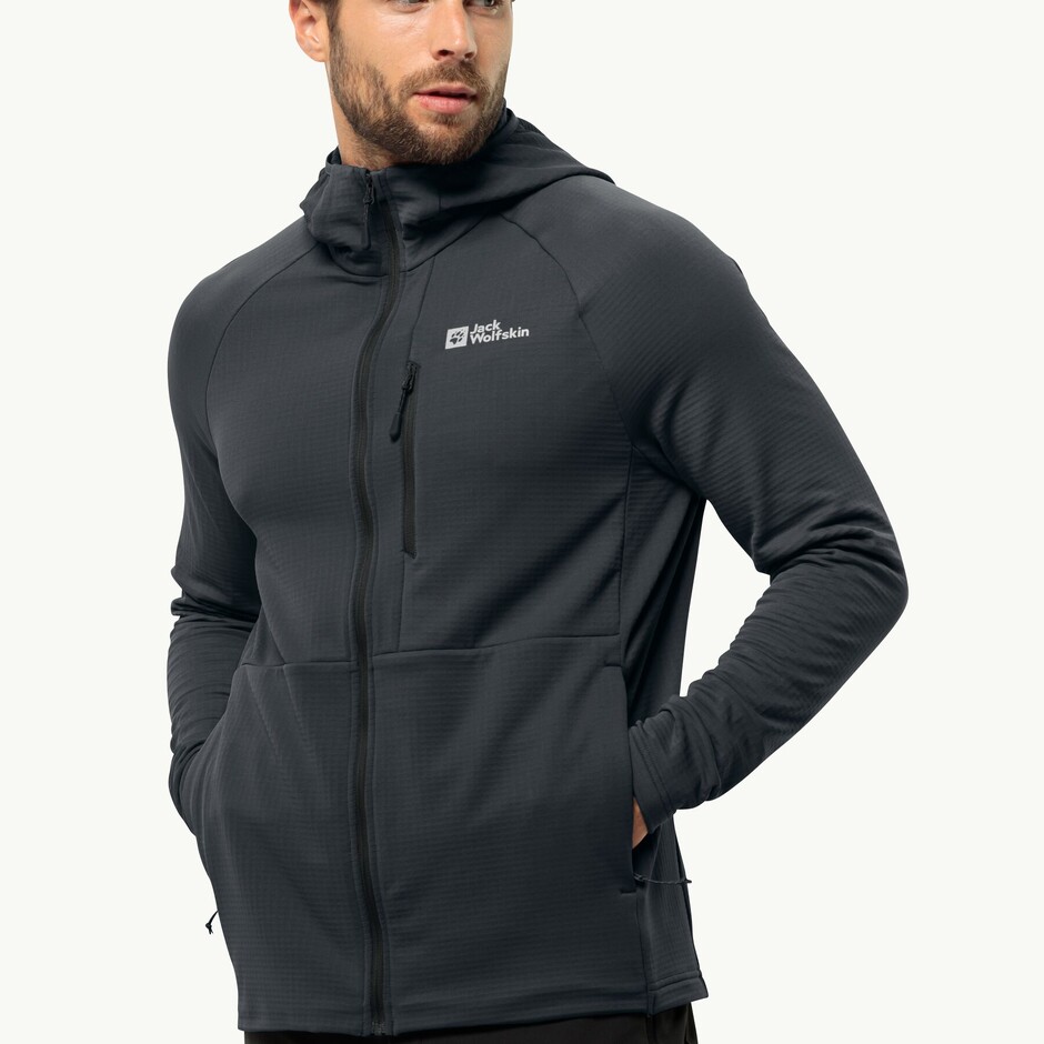 Толстовка Jack Wolfskin Kolbenberg Hooded Fz M (1711012_6350) - фото