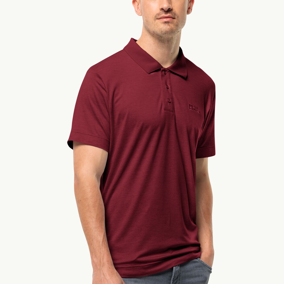 Теніска Jack Wolfskin Travel Polo M (1809721_2511) - фото