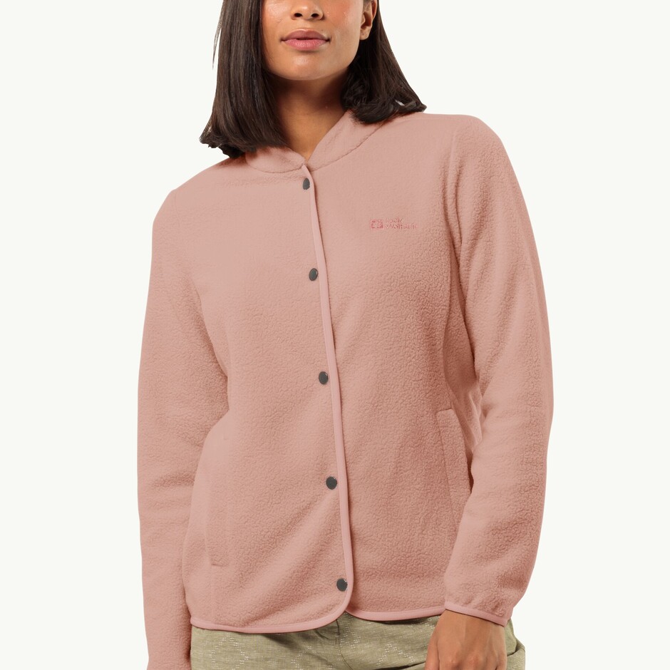 Толстовка Jack Wolfskin Light Curl Jkt W (1711521_2919) - фото