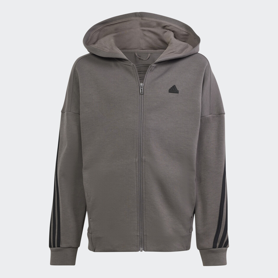 Толстовка Adidas U Fi 3S Fz Hd (IS4424) - фото