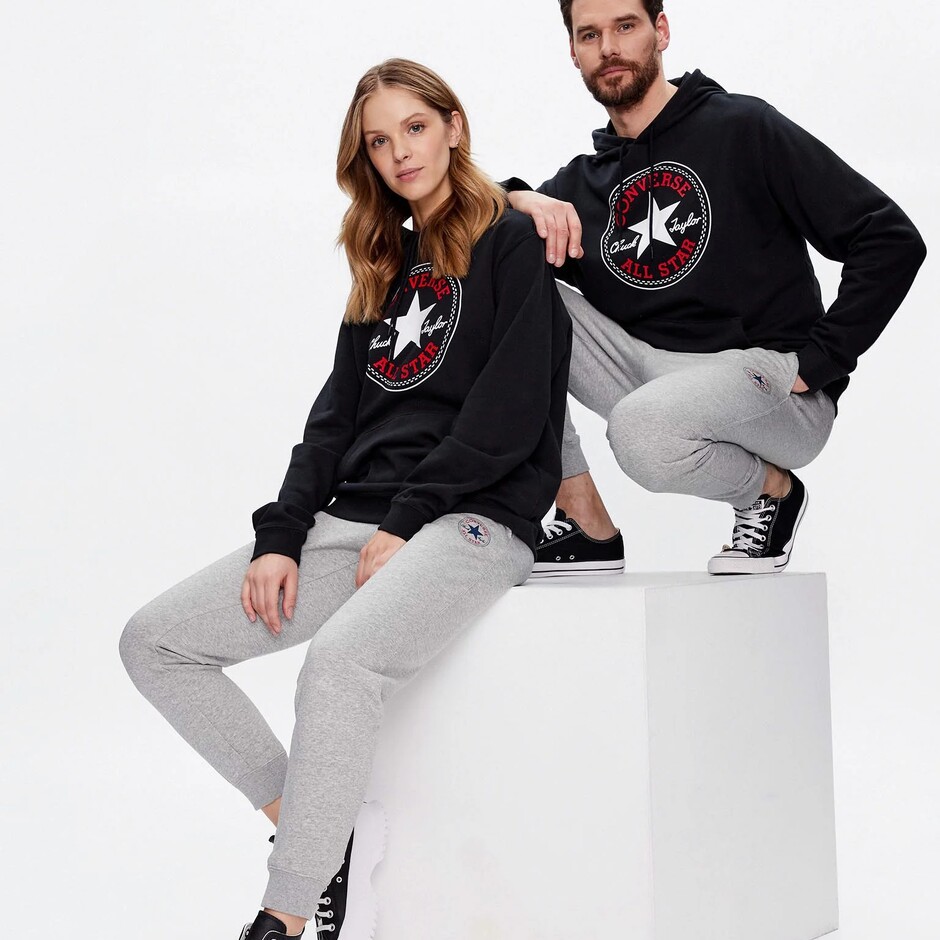 Толстовка Converse Go-To All Star Patch Standard-Fit Pullover Hoodie (10025469001) - фото