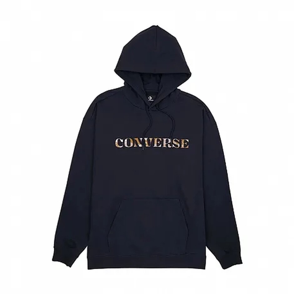 Толстовка Converse Loose Fit Brush Stroke Camo Hoodie (10025994001) - фото
