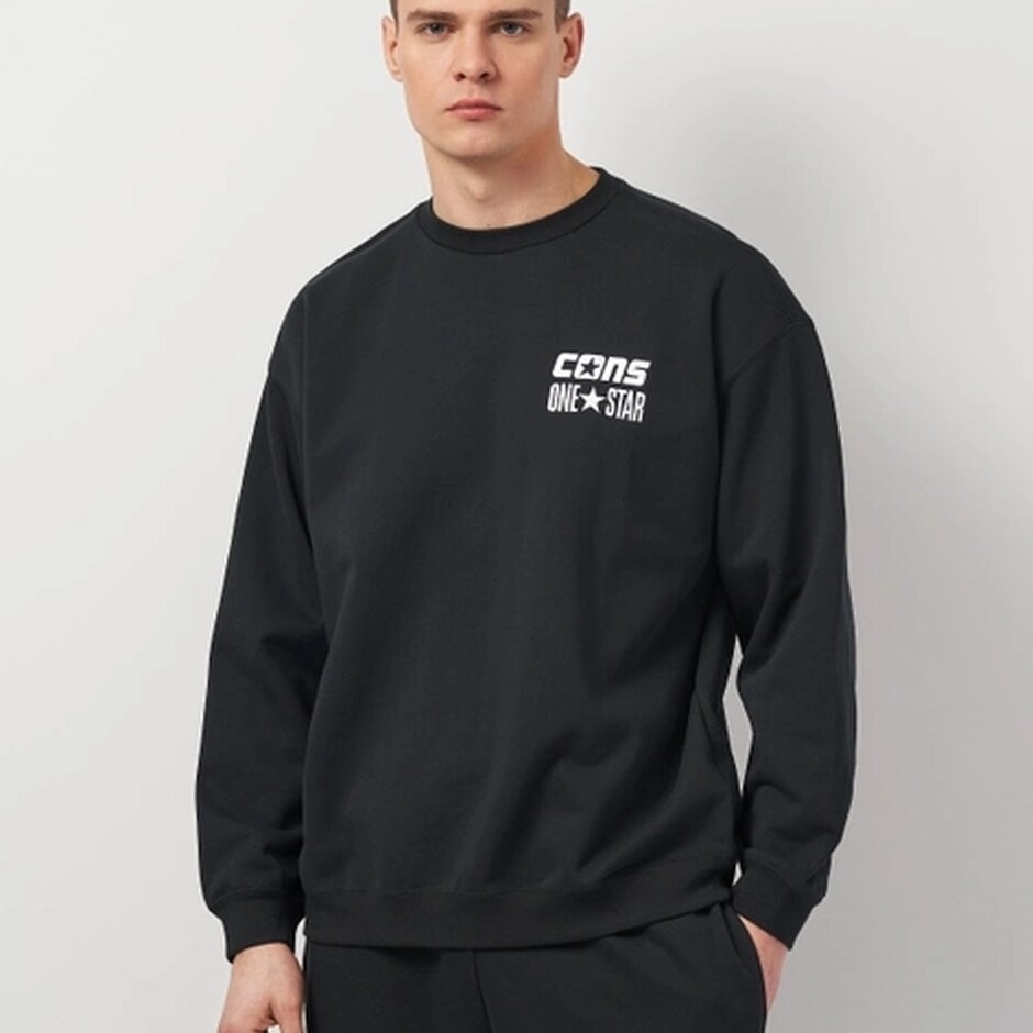 Толстовка Converse Cons One Star Crew (10026900001) - фото