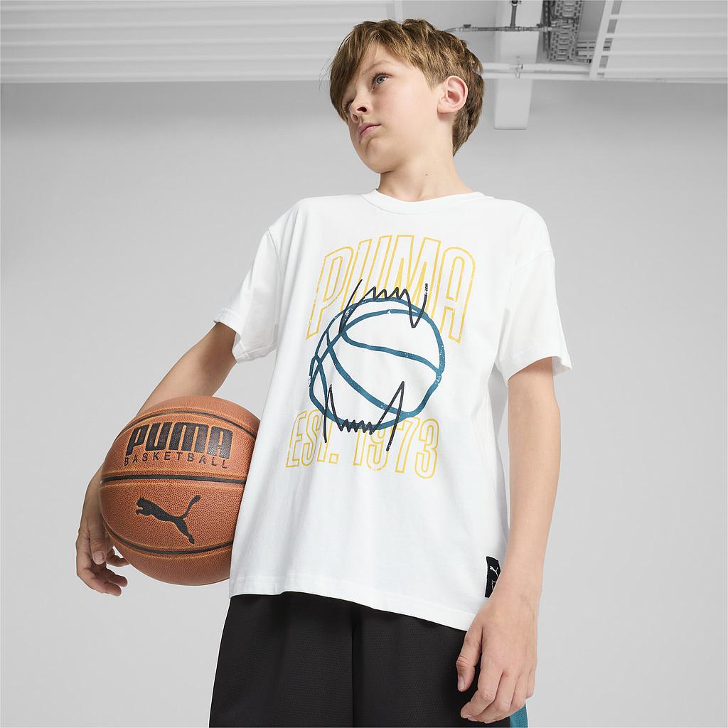 Футболка Puma Basketball Winning Shot Tee B (62802602) - фото