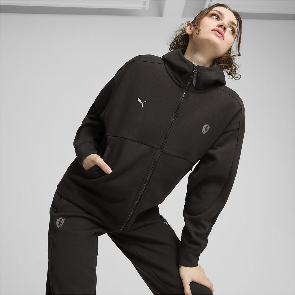 Толстовка Puma Ferrari Style Hooded Sweat Jacket Wmn (62709901) - фото