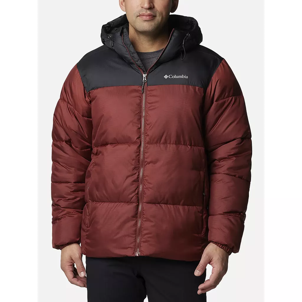 Куртка утеплена штучним пухом чоловіча Columbia Puffect™ II Hooded Jacket (2086851CLB-681) - фото