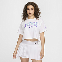 Футболка Nike W Nsw Short-Sleeve Cropped Varsity (FZ2855100)
